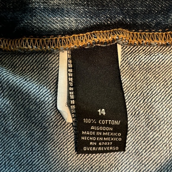 Ralph Lauren Polo Jeans Company Saturday Jean Straight Leg High Rise Size 14 - Picture 12 of 16